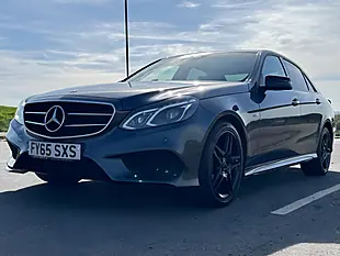Used 2015 Mercedes E220 AMG Night Edition Tenorite Grey - Interior and Exterior details 4