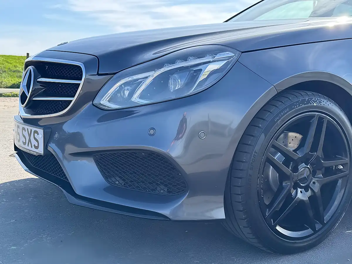 Used 2015 Mercedes E220 AMG Night Edition Tenorite Grey - Interior and Exterior details 5