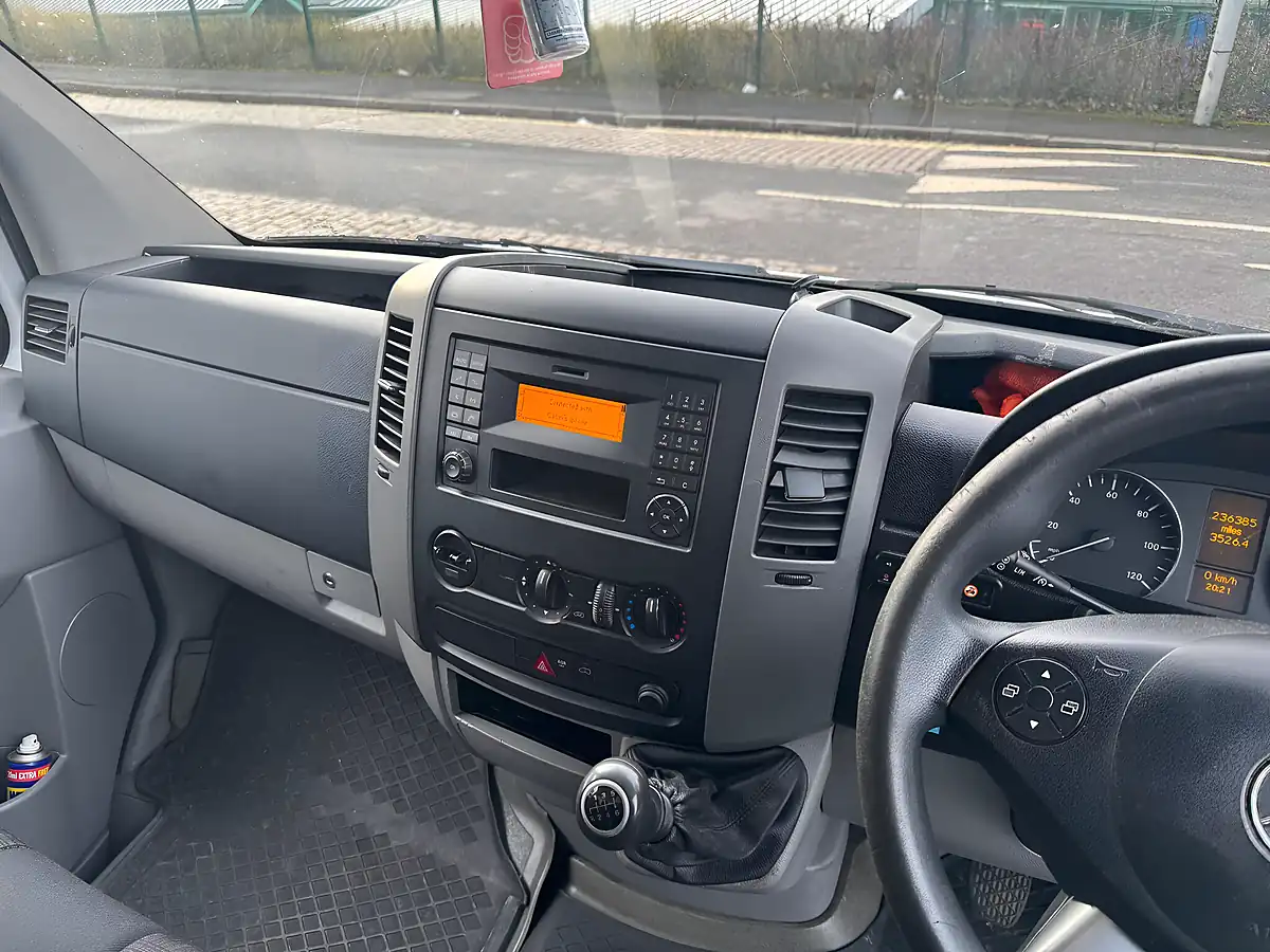 Used 2015 Mercedes Sprinter L2 White - Interior and Exterior details 12