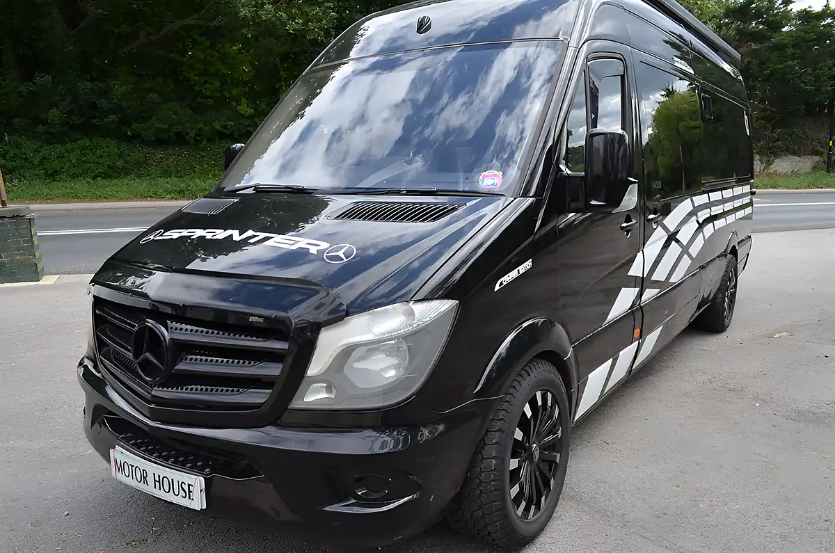 Used 2015 Mercedes Sprinter Lwb Black - Interior and Exterior details 2