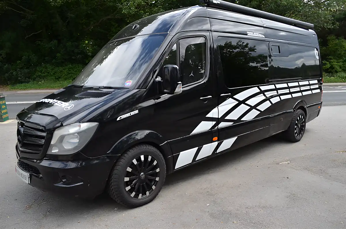 Used 2015 Mercedes Sprinter Lwb Black - Interior and Exterior details 3
