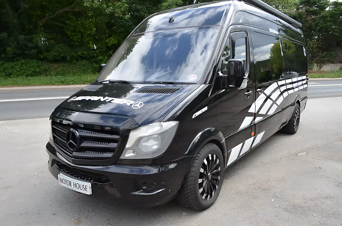 Used 2015 Mercedes Sprinter Lwb Black - Interior and Exterior details 6