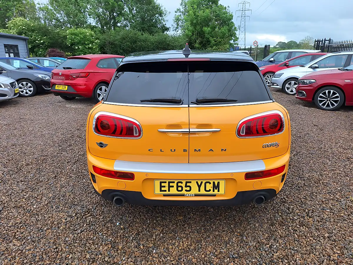 Used 2015 MINI Clubman Cooper S Orange - Interior and Exterior details 8