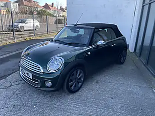 Used 2015 MINI Convertible Cooper (chili Pack) British Racing Green Metallic - Interior and Exterior details 11