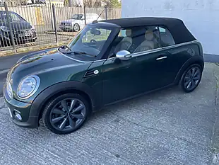 Used 2015 MINI Convertible Cooper (chili Pack) British Racing Green Metallic - Interior and Exterior details 13