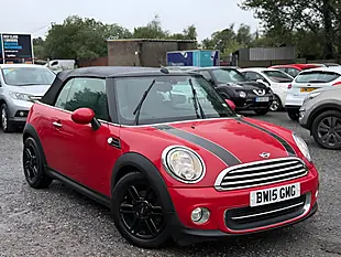Used 2015 MINI Convertible Cooper Red - Interior and Exterior details 2