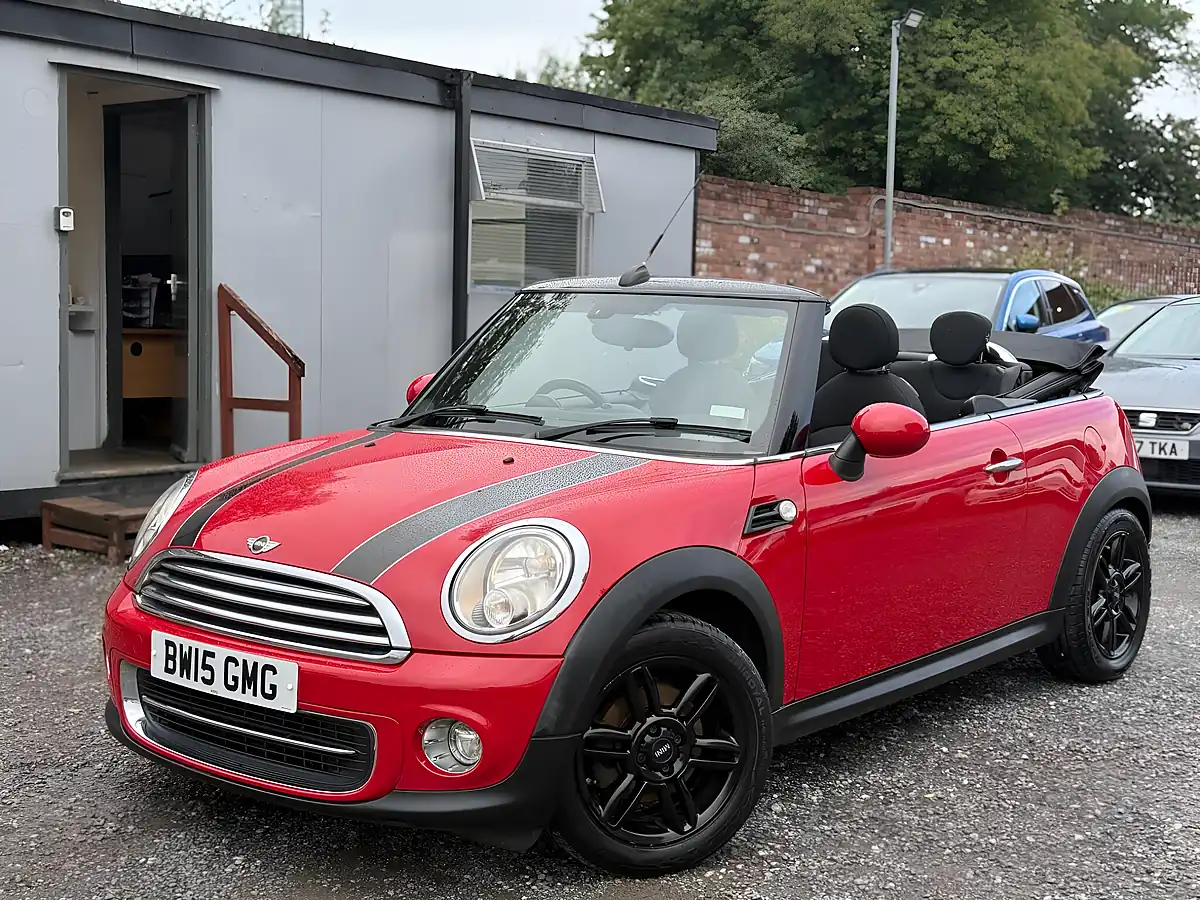 Used 2015 MINI Convertible Cooper Red - Interior and Exterior details 5