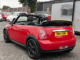 Used 2015 MINI Convertible Cooper Red - Interior and Exterior details 9