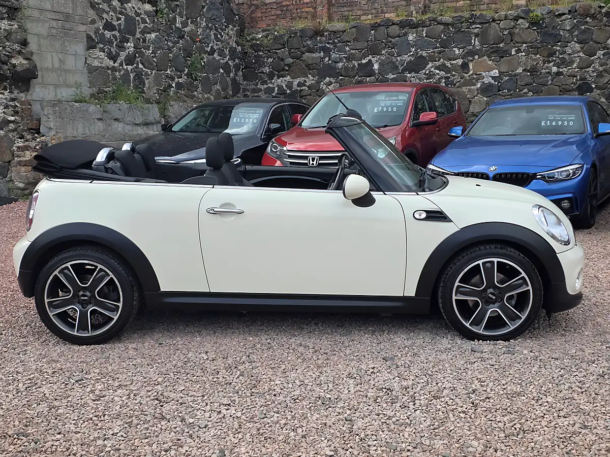 Used 2015 MINI Convertible Cooper White - Interior and Exterior details 14