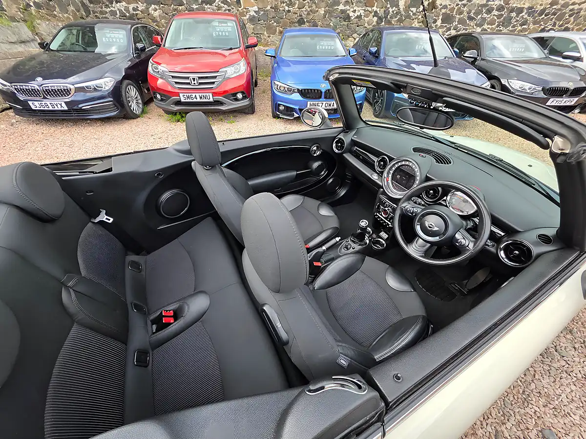 Used 2015 MINI Convertible Cooper White - Interior and Exterior details 15