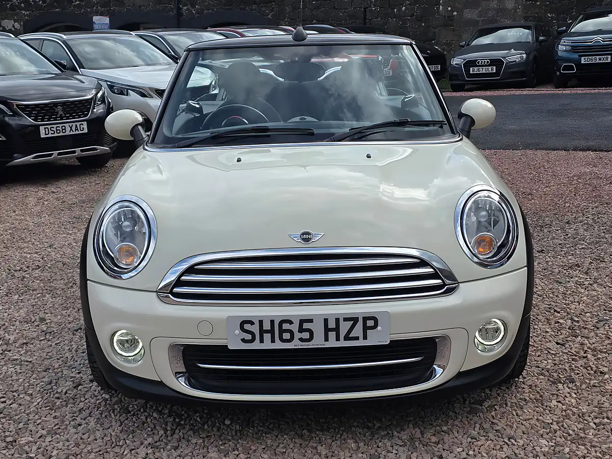 Used 2015 MINI Convertible Cooper White - Interior and Exterior details 4