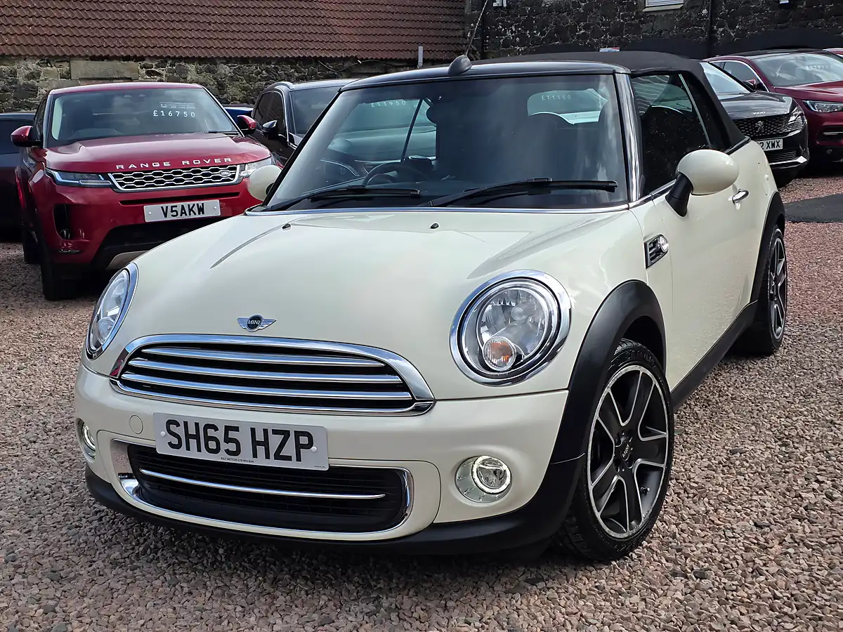 Used 2015 MINI Convertible Cooper White - Interior and Exterior details 6