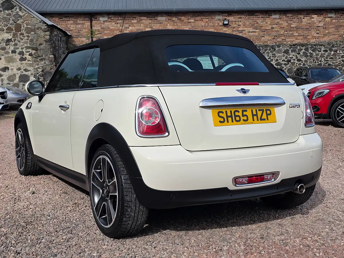 Used 2015 MINI Convertible Cooper White - Interior and Exterior details 9
