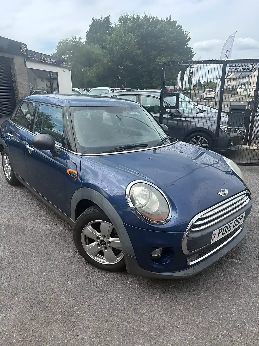 Used 2015 MINI Cooper Blue - Front View