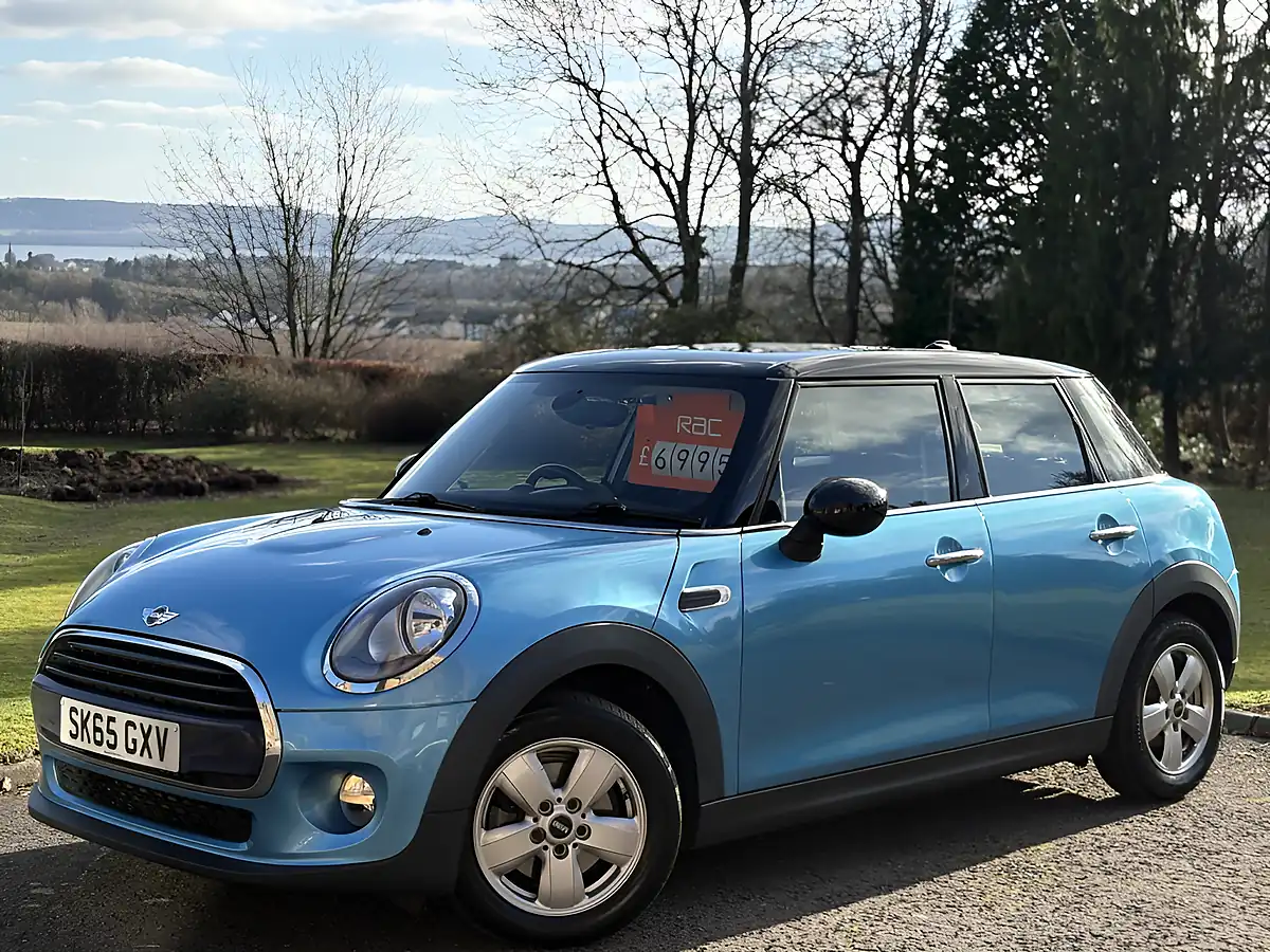 Used 2015 MINI Cooper Sky Blue - Front View