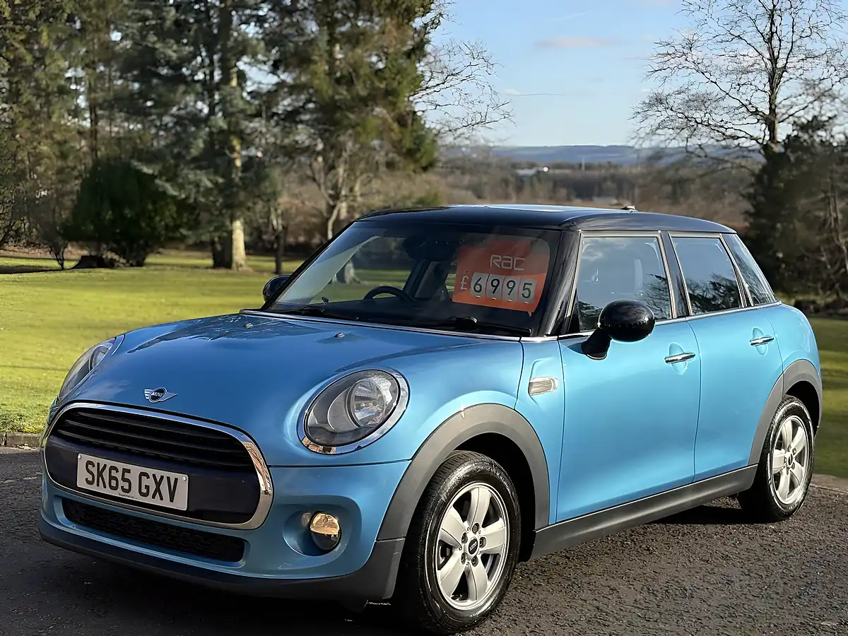 Used 2015 MINI Cooper Sky Blue - Interior and Exterior details 2