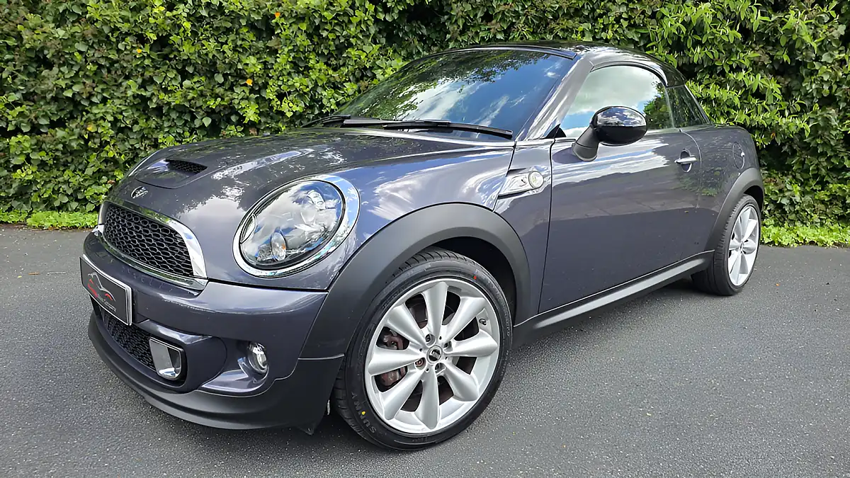 Used 2015 MINI Coupe Cooper S Grey - Front View