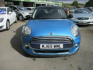 Used 2015 MINI Hatch Cooper Electric Blue - Interior and Exterior details 2