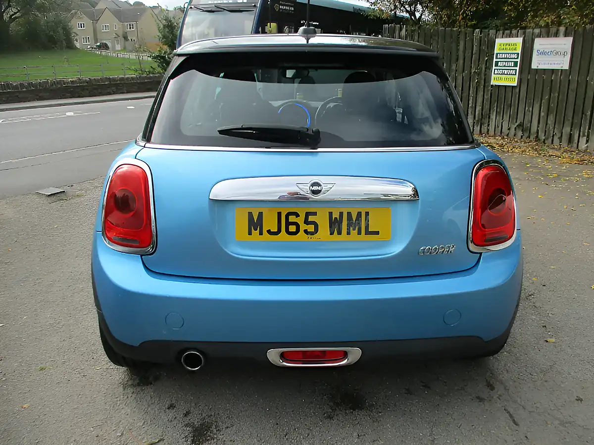 Used 2015 MINI Hatch Cooper Electric Blue - Interior and Exterior details 6