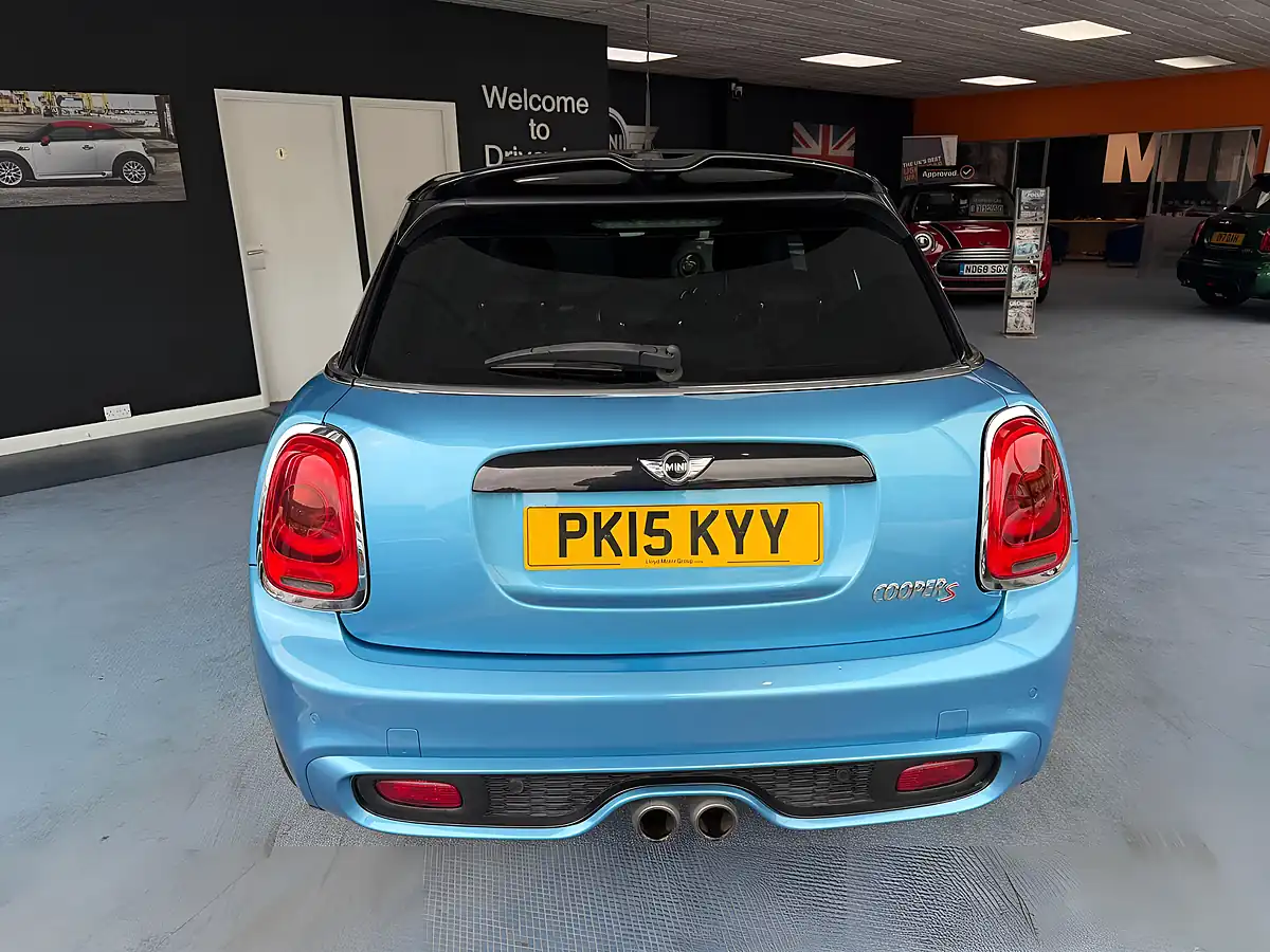 Used 2015 MINI Hatch Cooper S Blue - Interior and Exterior details 8