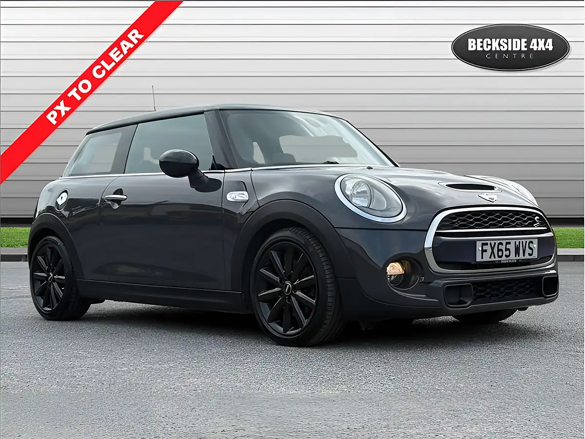 Used 2015 MINI Hatch Cooper S Thunder Grey - Front View