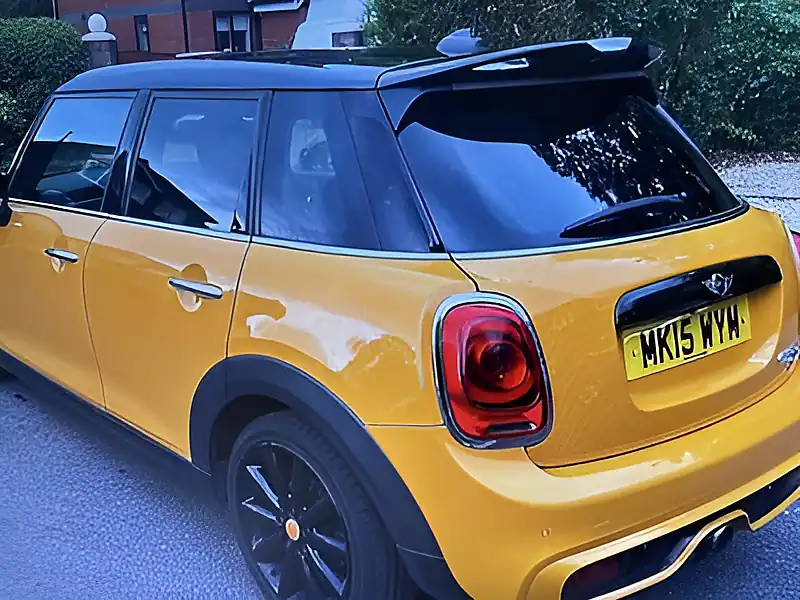 Used 2015 MINI Hatch Cooper Volcanic Orange - Interior and Exterior details 5