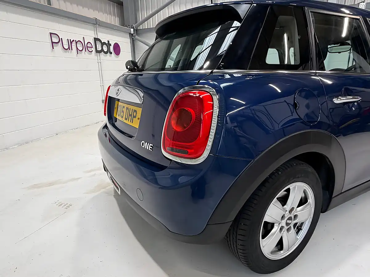 Used 2015 MINI Hatch One Blue - Front View