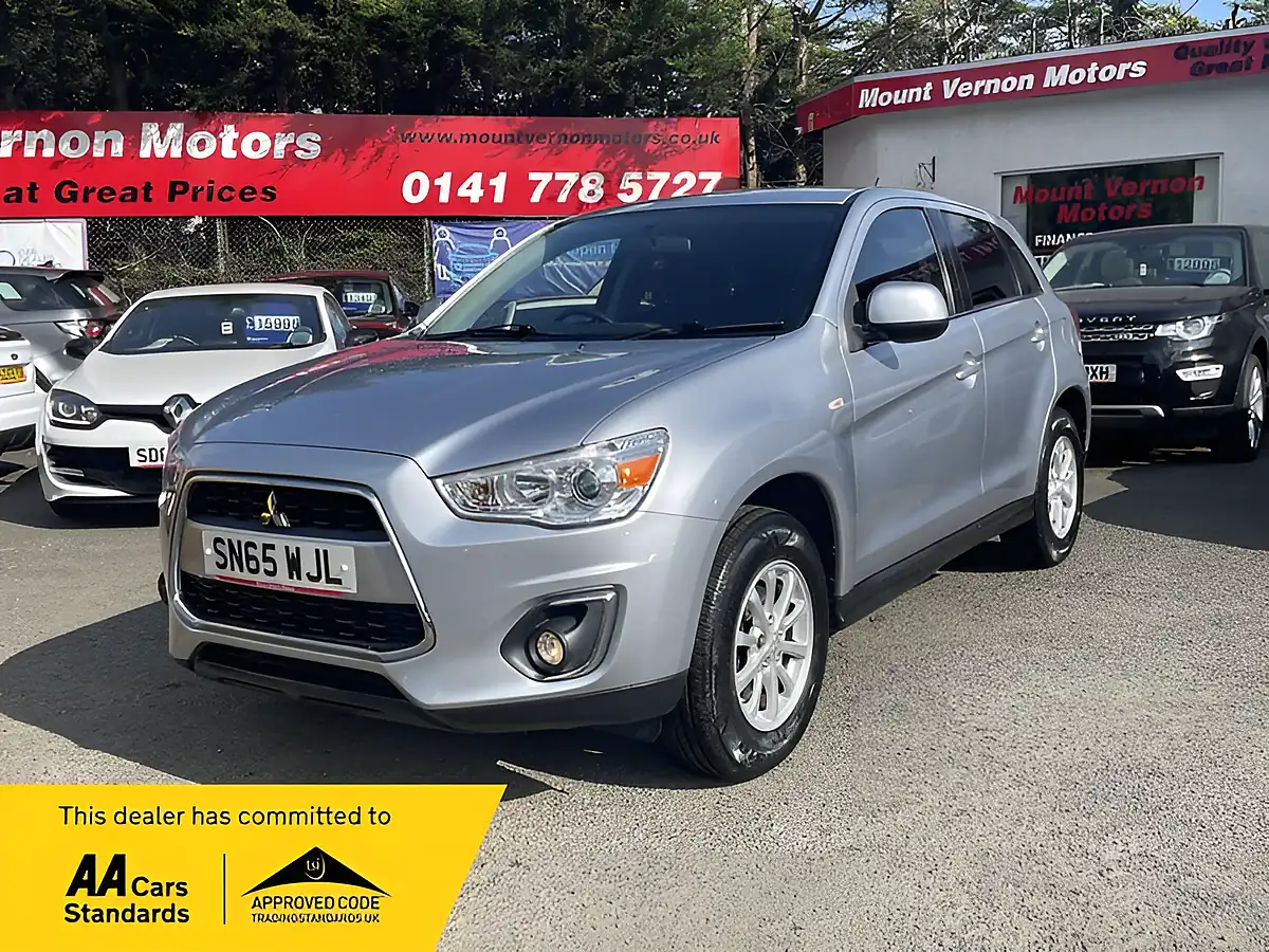 Used 2015 Mitsubishi Asx Zc Silver - Front View