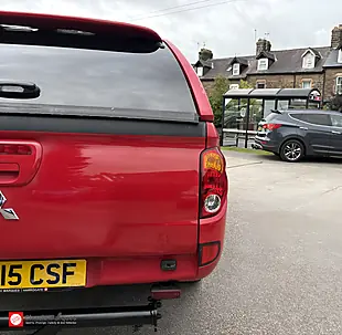 Used 2015 Mitsubishi L200 Challenger Double Cab Aztec Red - Interior and Exterior details 10
