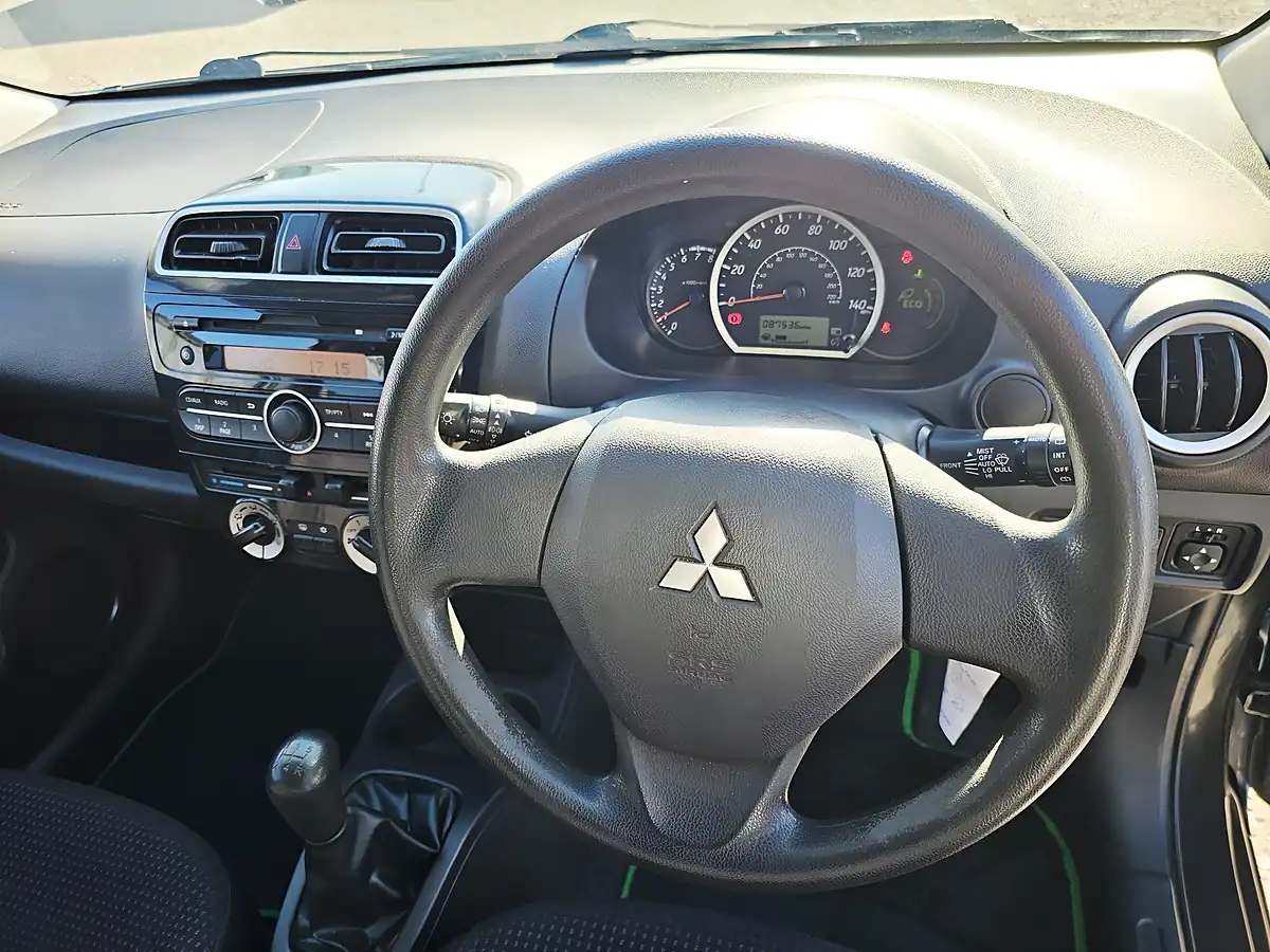 Used 2015 Mitsubishi Mirage Grey - Interior and Exterior details 12