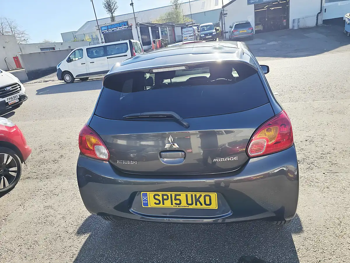 Used 2015 Mitsubishi Mirage Grey - Interior and Exterior details 3