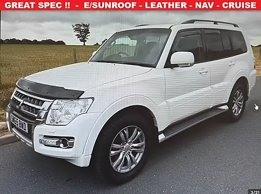 2015 Mitsubishi Shogun SG3 3.2 Di-DC