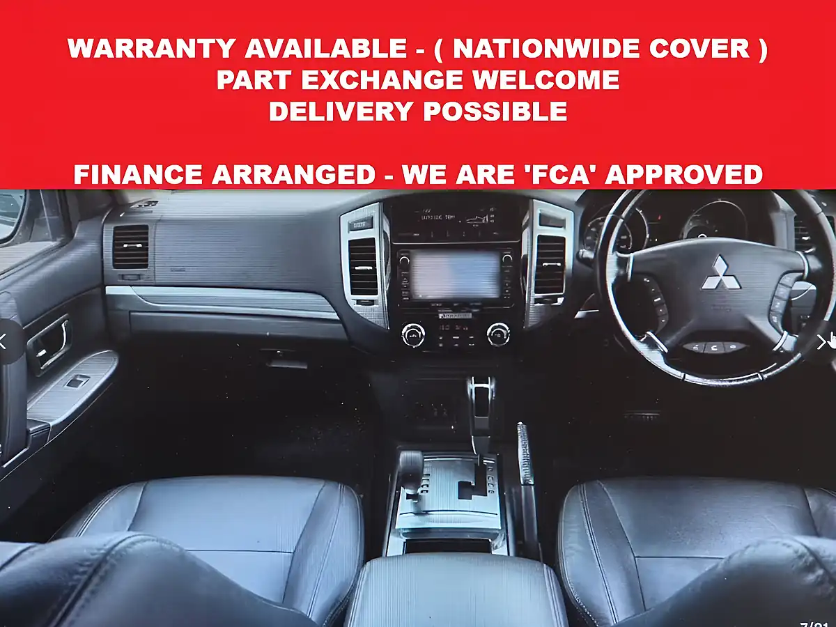 Used 2015 Mitsubishi Shogun SG3 White - Interior and Exterior details 8