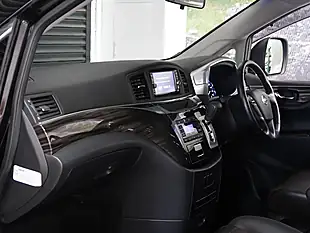 Used 2015 Nissan Elgrand Highway Star Black - Interior and Exterior details 14
