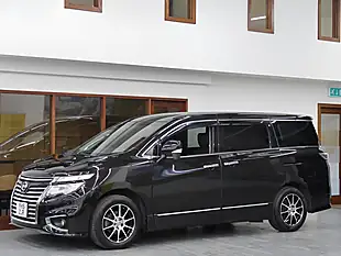 Used 2015 Nissan Elgrand Highway Star Black - Interior and Exterior details 3
