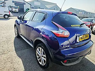 Used 2015 Nissan Juke Acenta Blue - Interior and Exterior details 2