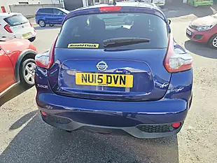 Used 2015 Nissan Juke Acenta Blue - Interior and Exterior details 3