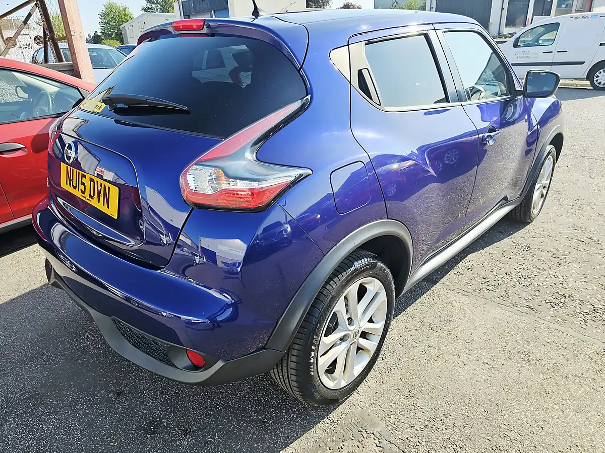 Used 2015 Nissan Juke Acenta Blue - Interior and Exterior details 4