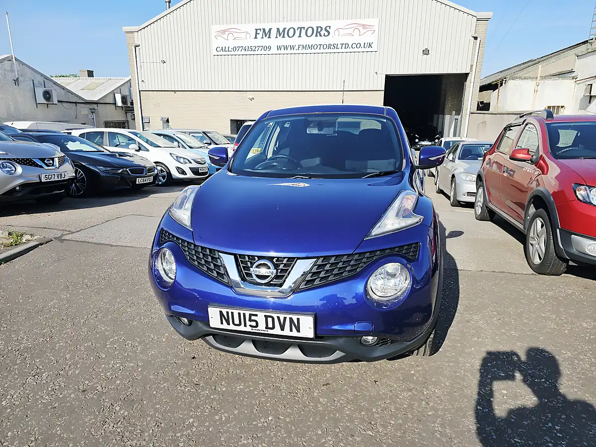 Used 2015 Nissan Juke Acenta Blue - Interior and Exterior details 6