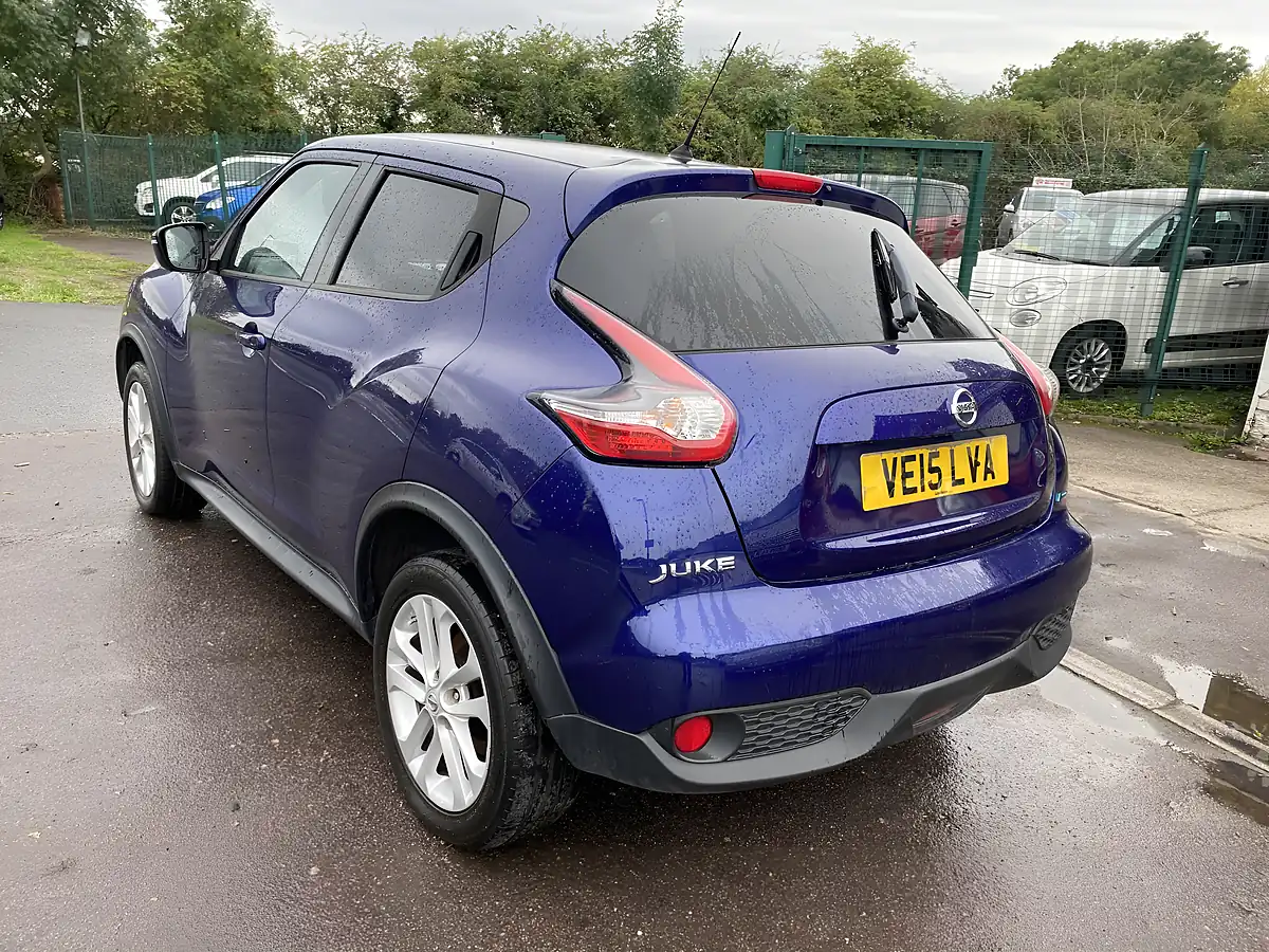 Used 2015 Nissan Juke Acenta Premium Blue - Interior and Exterior details 6
