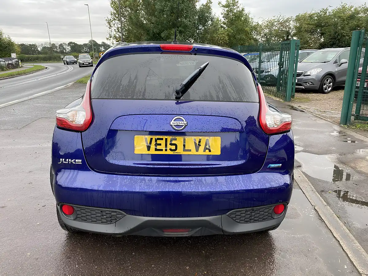 Used 2015 Nissan Juke Acenta Premium Blue - Interior and Exterior details 7