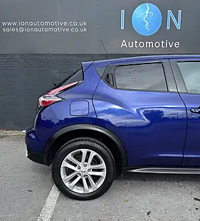 Used 2015 Nissan Juke Acenta Premium Ink Blue Pearl - Interior and Exterior details 10