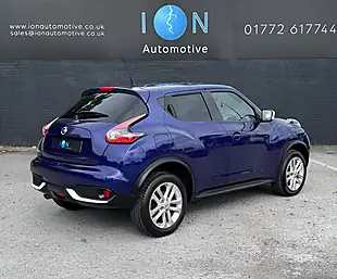 Used 2015 Nissan Juke Acenta Premium Ink Blue Pearl - Interior and Exterior details 2