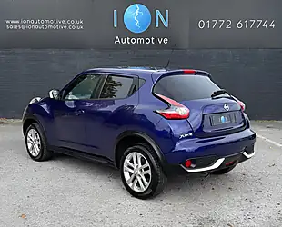 Used 2015 Nissan Juke Acenta Premium Ink Blue Pearl - Interior and Exterior details 8