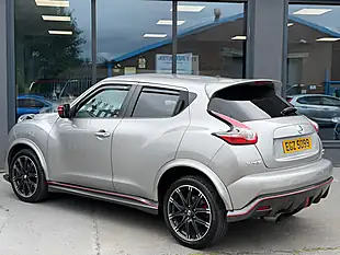Used 2015 Nissan Juke Nismo RS Silver - Interior and Exterior details 5