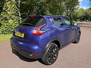 Used 2015 Nissan Juke Tekna Blue - Interior and Exterior details 3