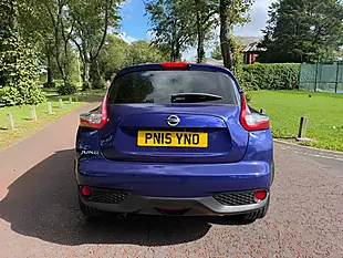 Used 2015 Nissan Juke Tekna Blue - Interior and Exterior details 4