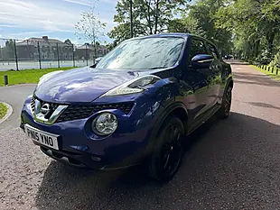 Used 2015 Nissan Juke Tekna Blue - Interior and Exterior details 7
