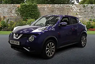 Used 2015 Nissan Juke Tekna Blue - Interior and Exterior details 3