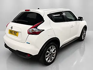 Used 2015 Nissan Juke Tekna Edition White - Interior and Exterior details 3